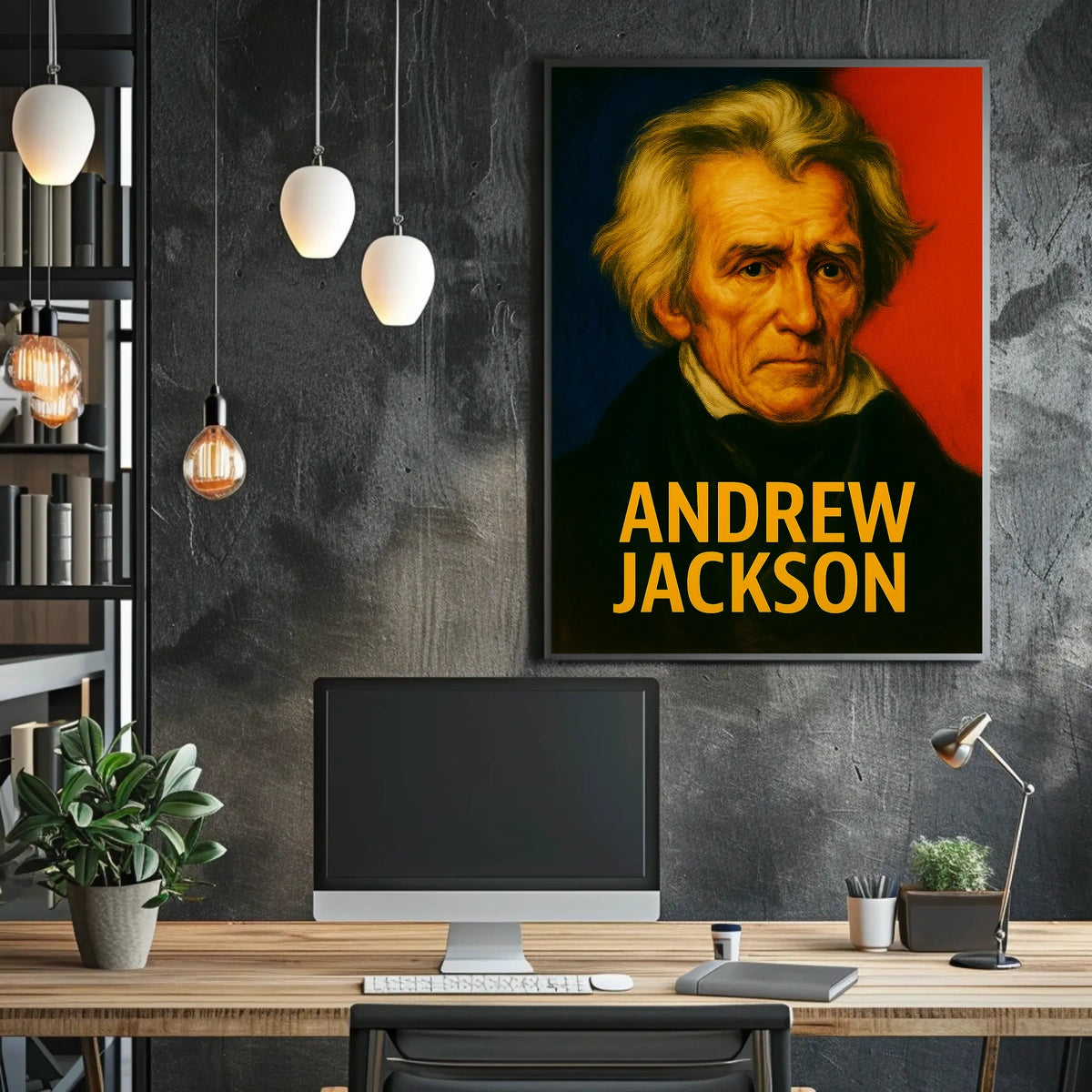 Andrew Jackson Scenic Wanderlust Poster