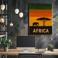 Africa A Journey Through the Savanna Poster