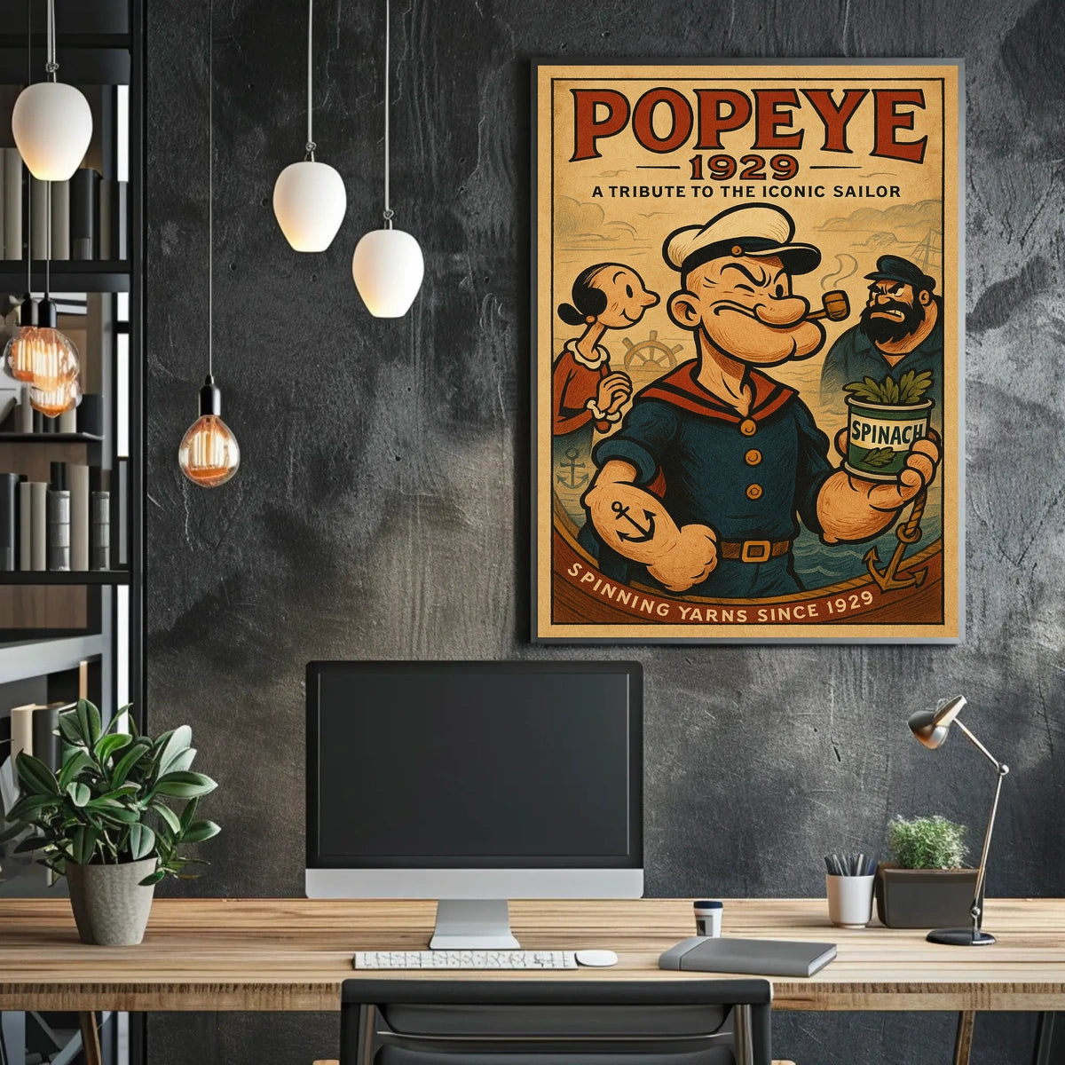Popeye 1929 Art Poster POP-113
