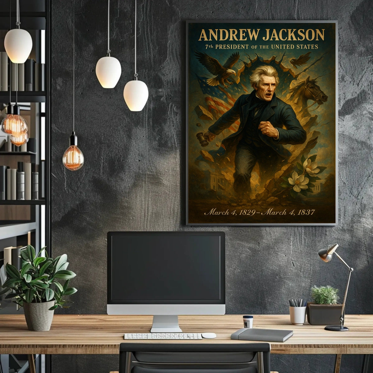 Andrew Jackson 7th President Poster