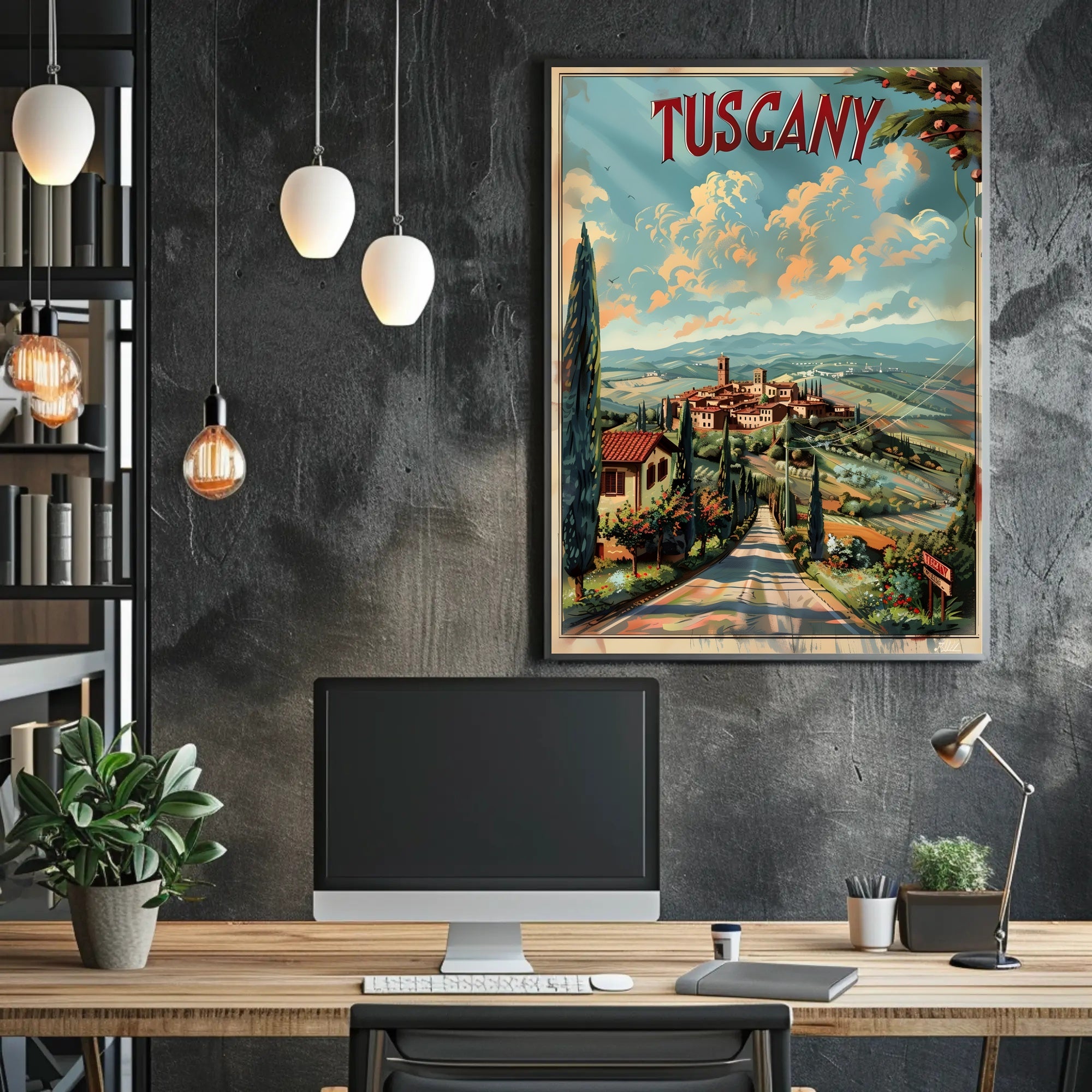 Enchanting Tuscany Poster