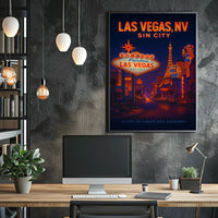 Las Vegas Sin City Poster