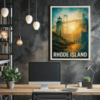 Rhode Island Scenic Montage Poster