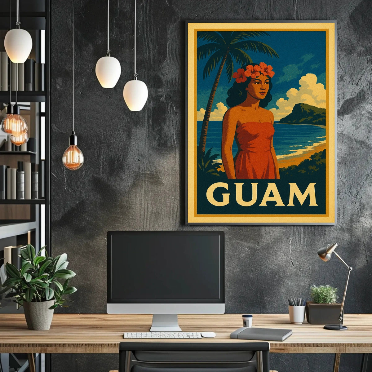 Guam Travel Poster