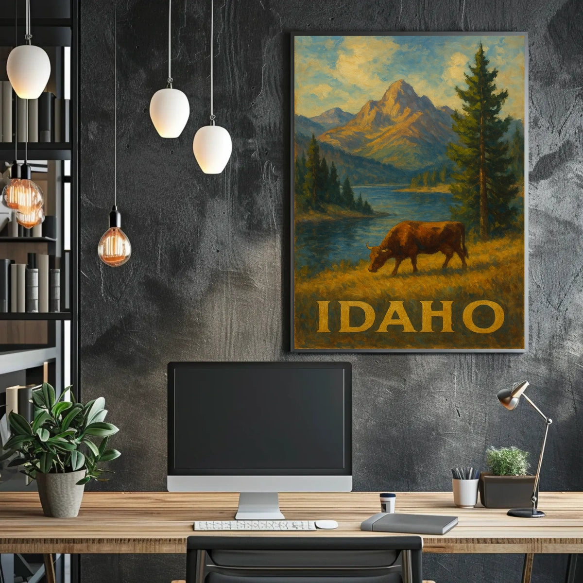 Idaho Landscape Poster