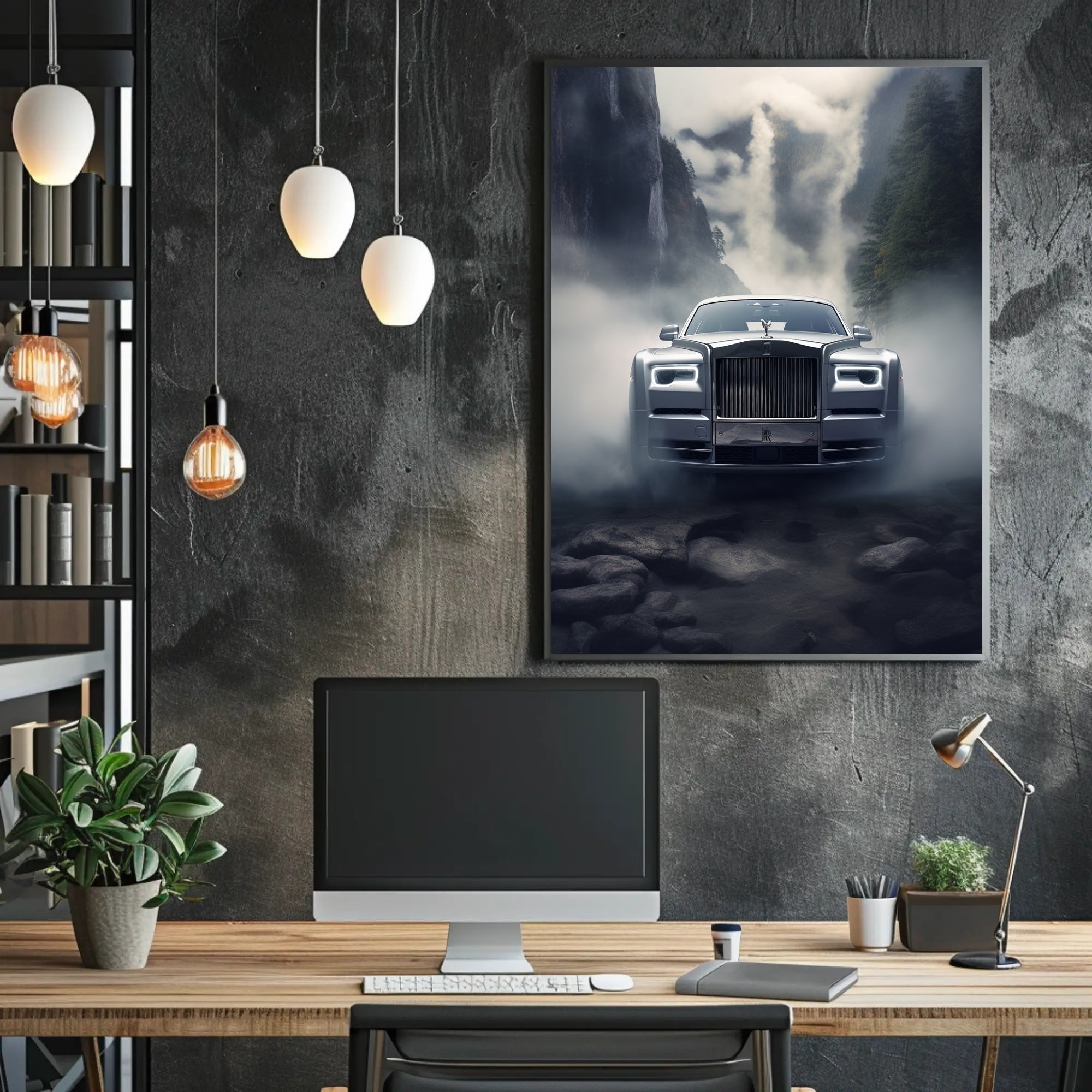 Luxury in the Mist Poster PosterGoat