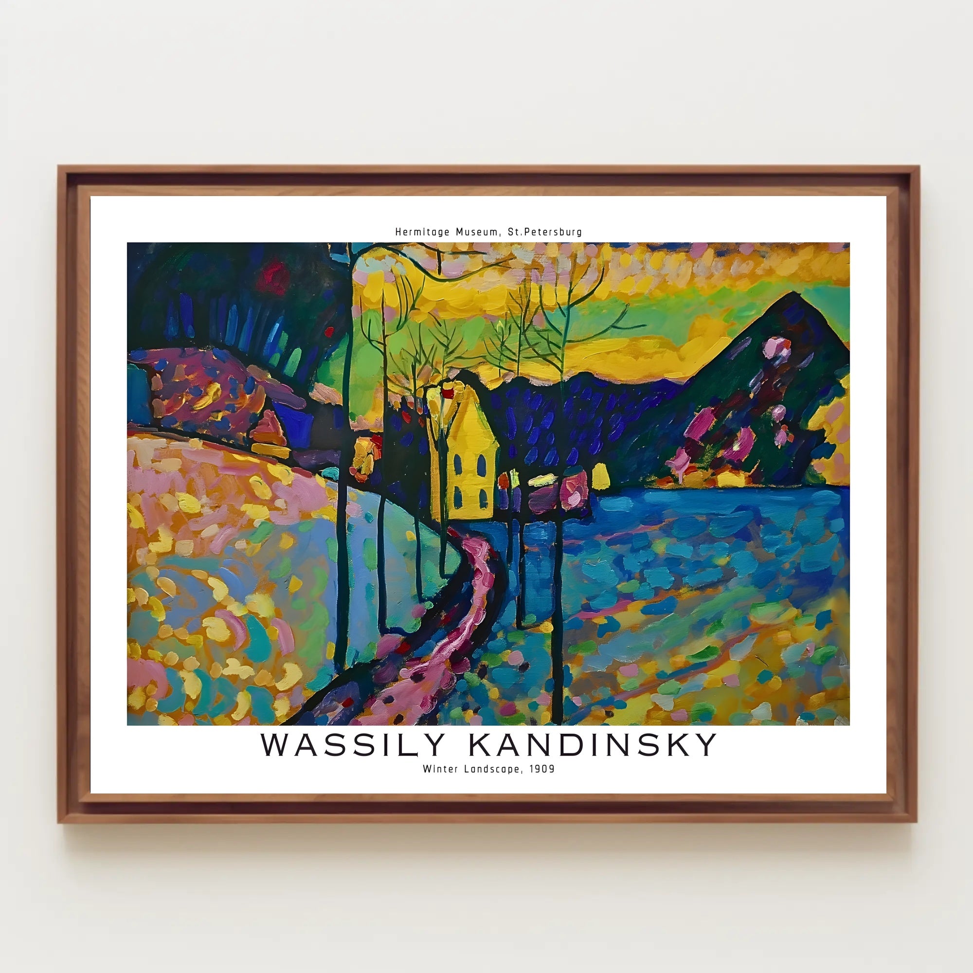 Wassily Kandinsky Winter Landscape Poster