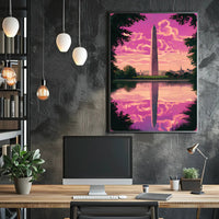 Twilight Reflections Poster