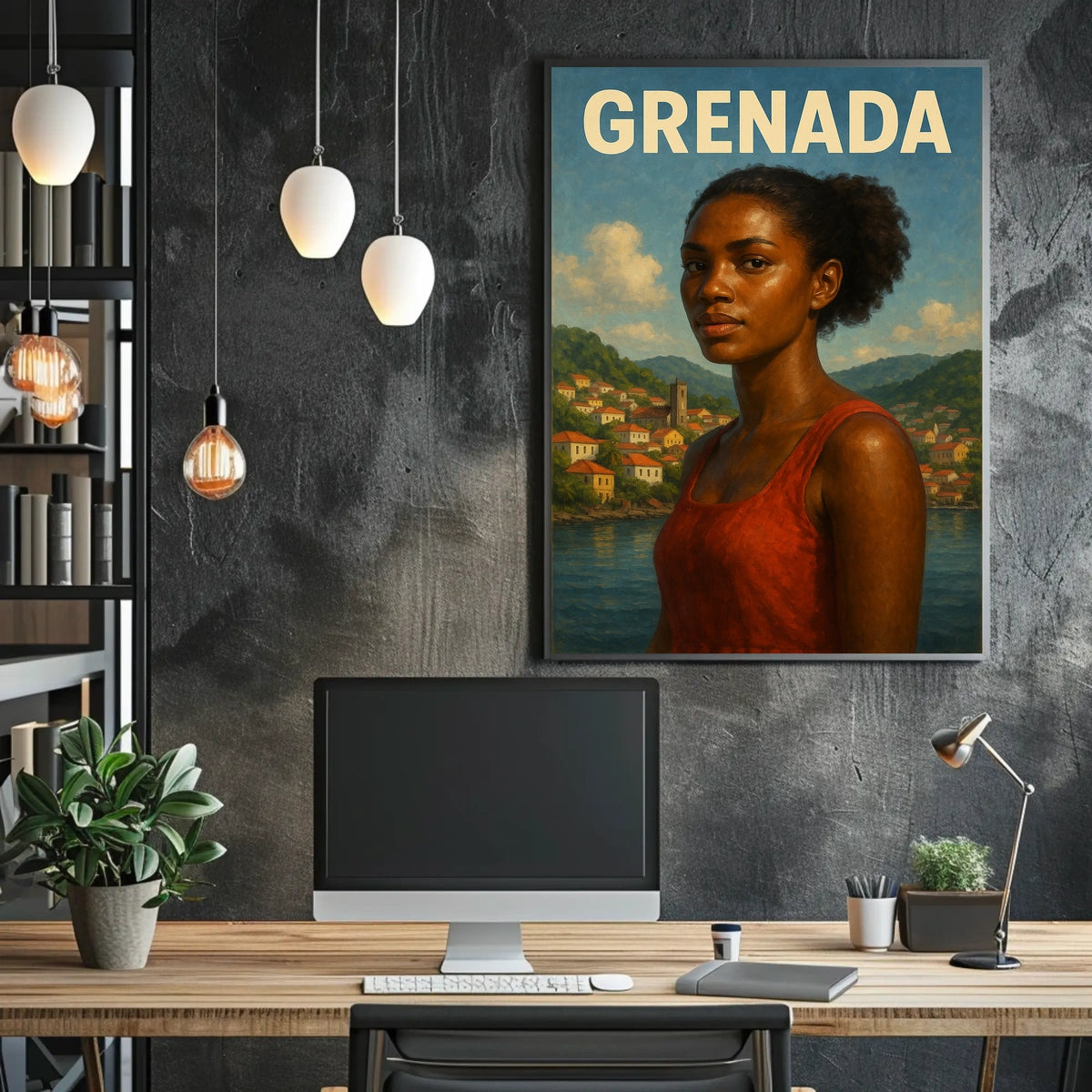 Grenada A Portrait of Culture Poster