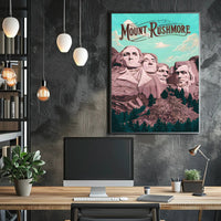 Majestic Mount Rushmore Poster