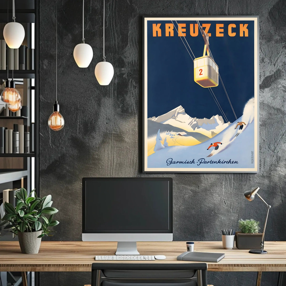 Kreuzeck Ski Adventure Poster