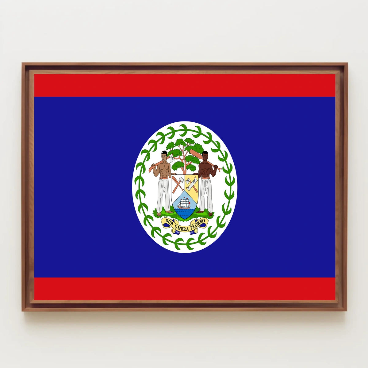 Belize Flag Poster