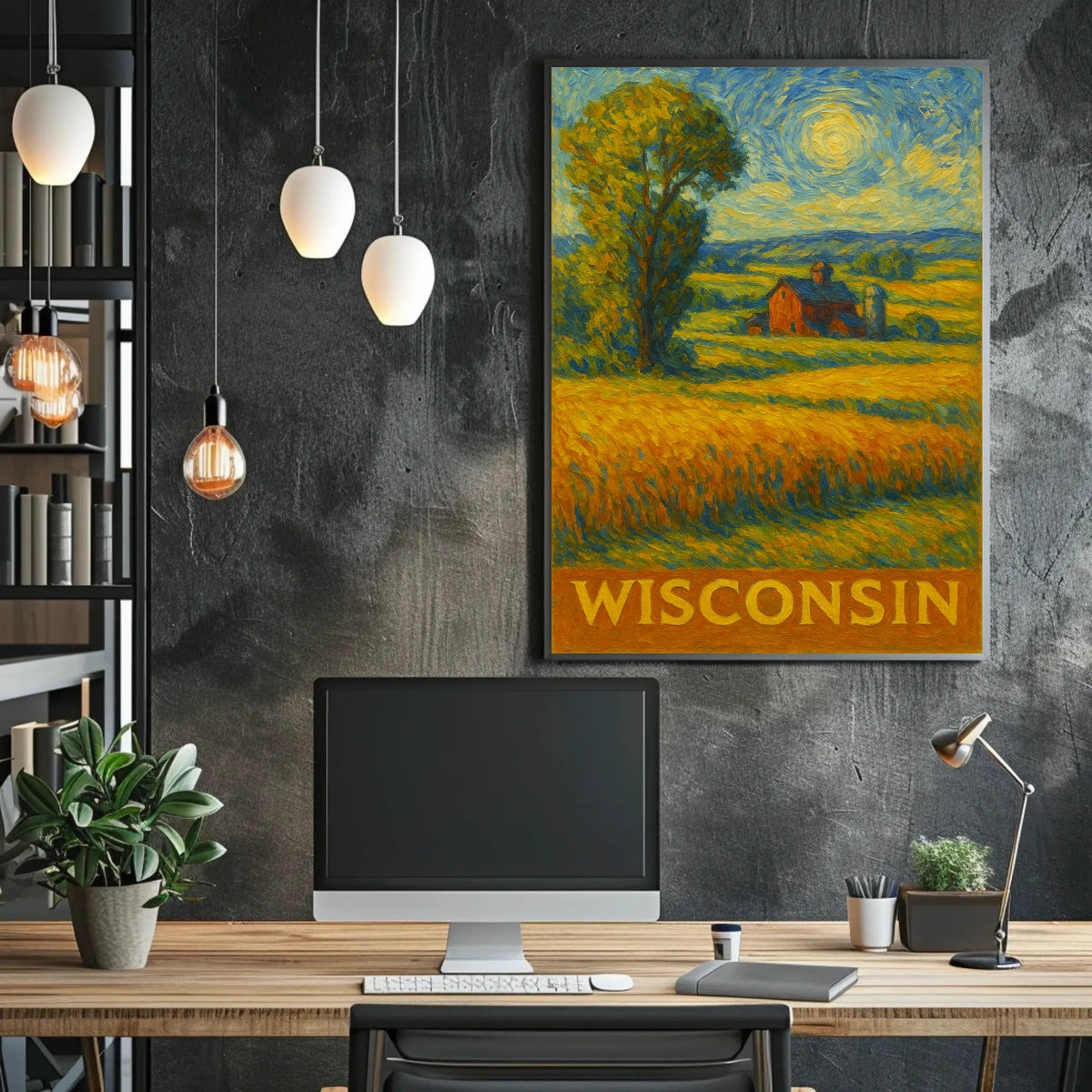 Wisconsin Landscape Poster