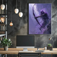 Spectral Archer Fantasy Dark Magic Wall Art Poster PosterGoat