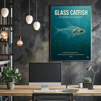 Glass Catfish Kryptopterus vitreolus Poster PosterGoat