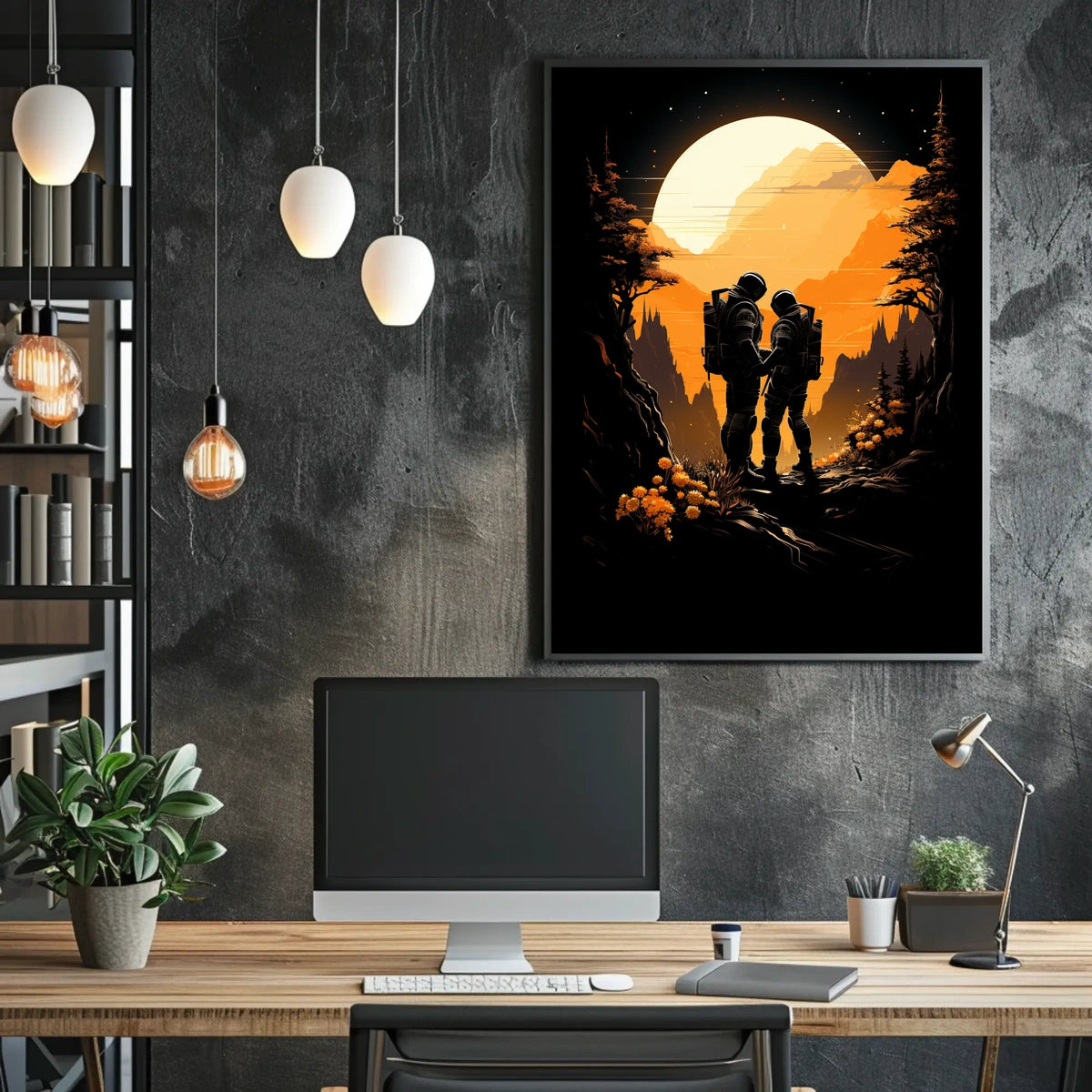 Cosmic Companions Poster