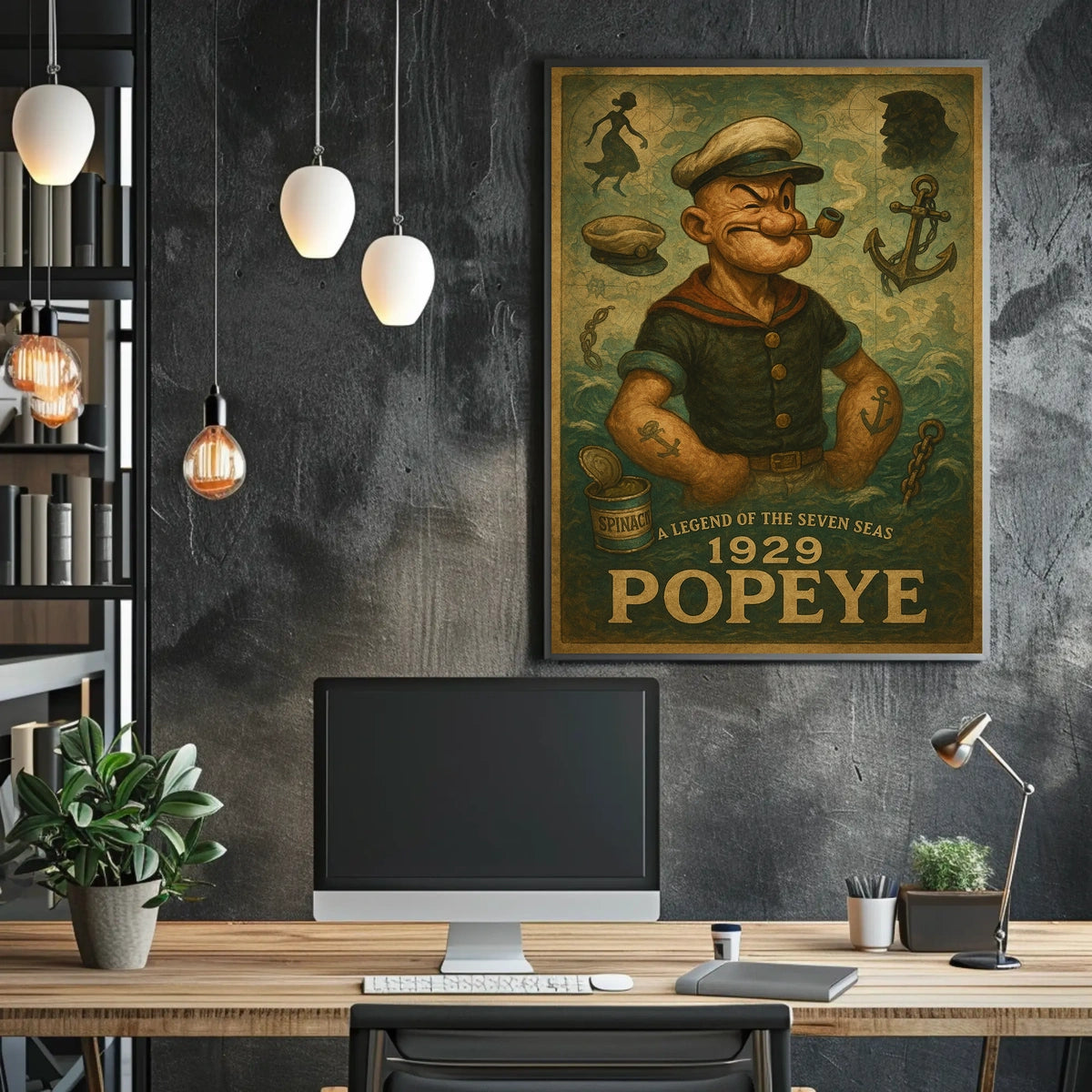 Popeye 1929 Art Poster POP-48
