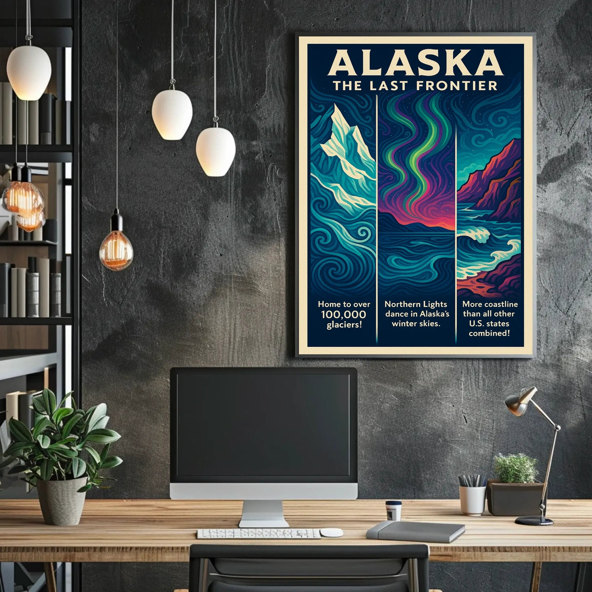 Alaska The Last Frontier Poster