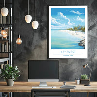 Key West Beach Vacation, Poster