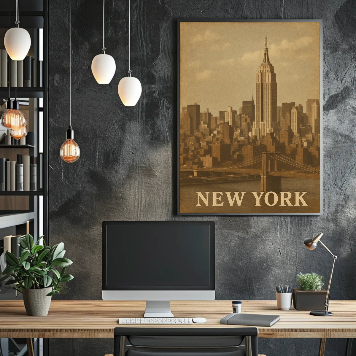 New York City Skyline Poster