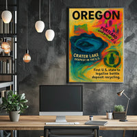 Oregon Pioneer In Environmental Poster