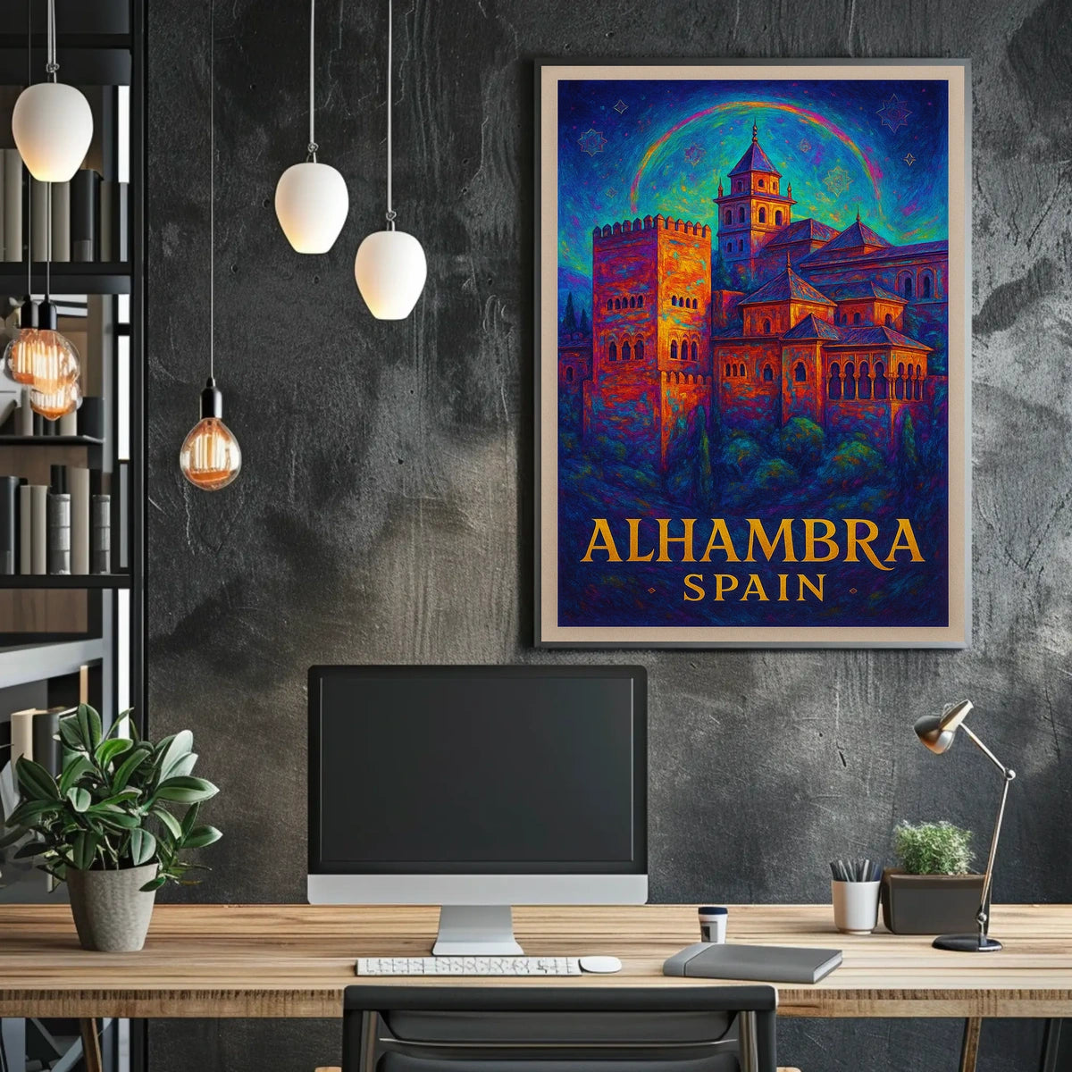 Alhambra, Spain Poster