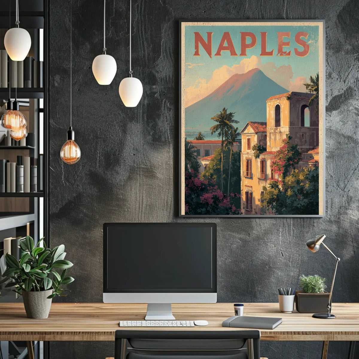 Naples A Scenic Retreat Poster