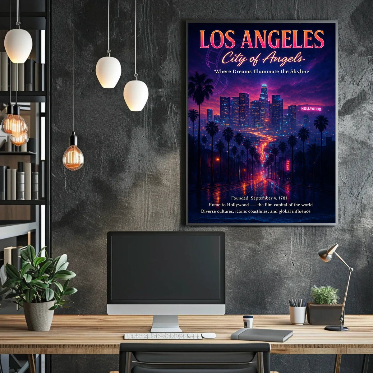 City of Angels Los Angeles Poster