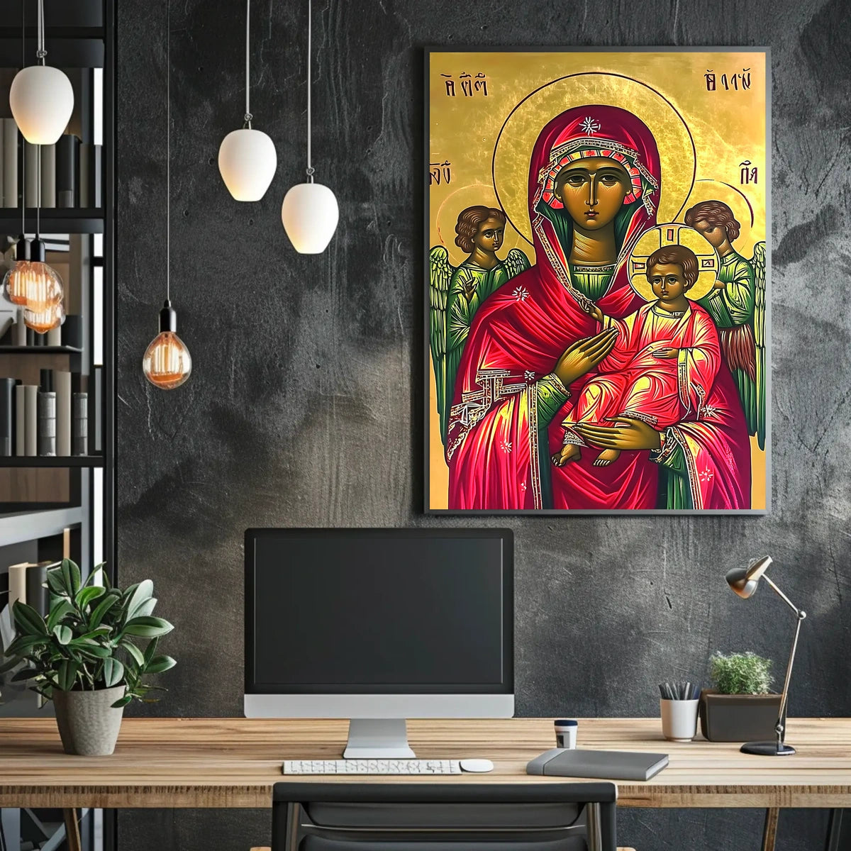 Iconic Religious Imagery Poster