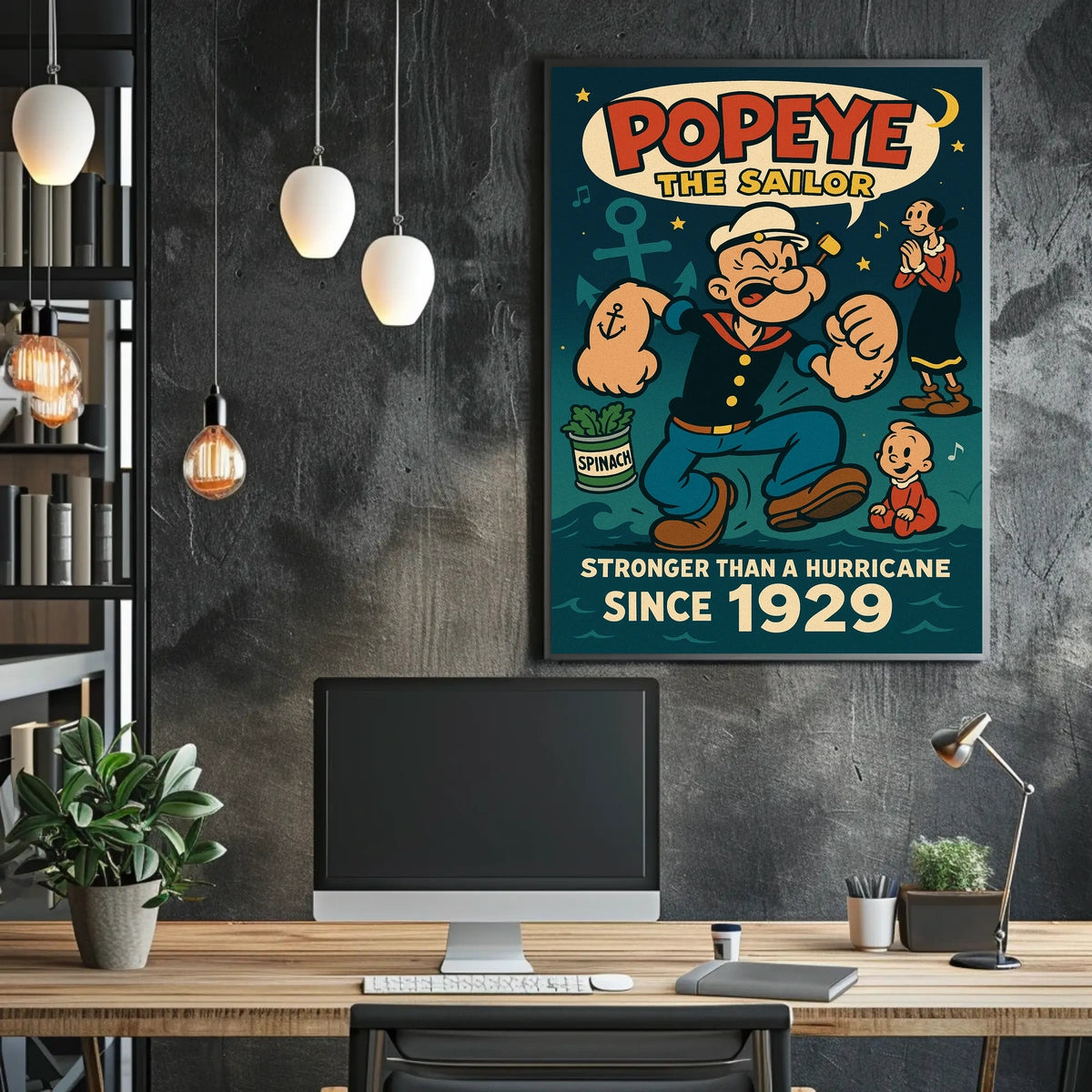 Popeye 1929 Art Poster POP-44