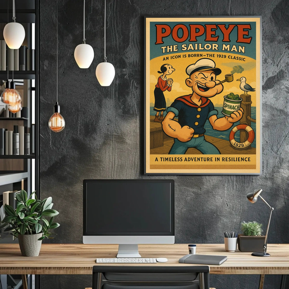 Popeye 1929 Art Poster POP-42