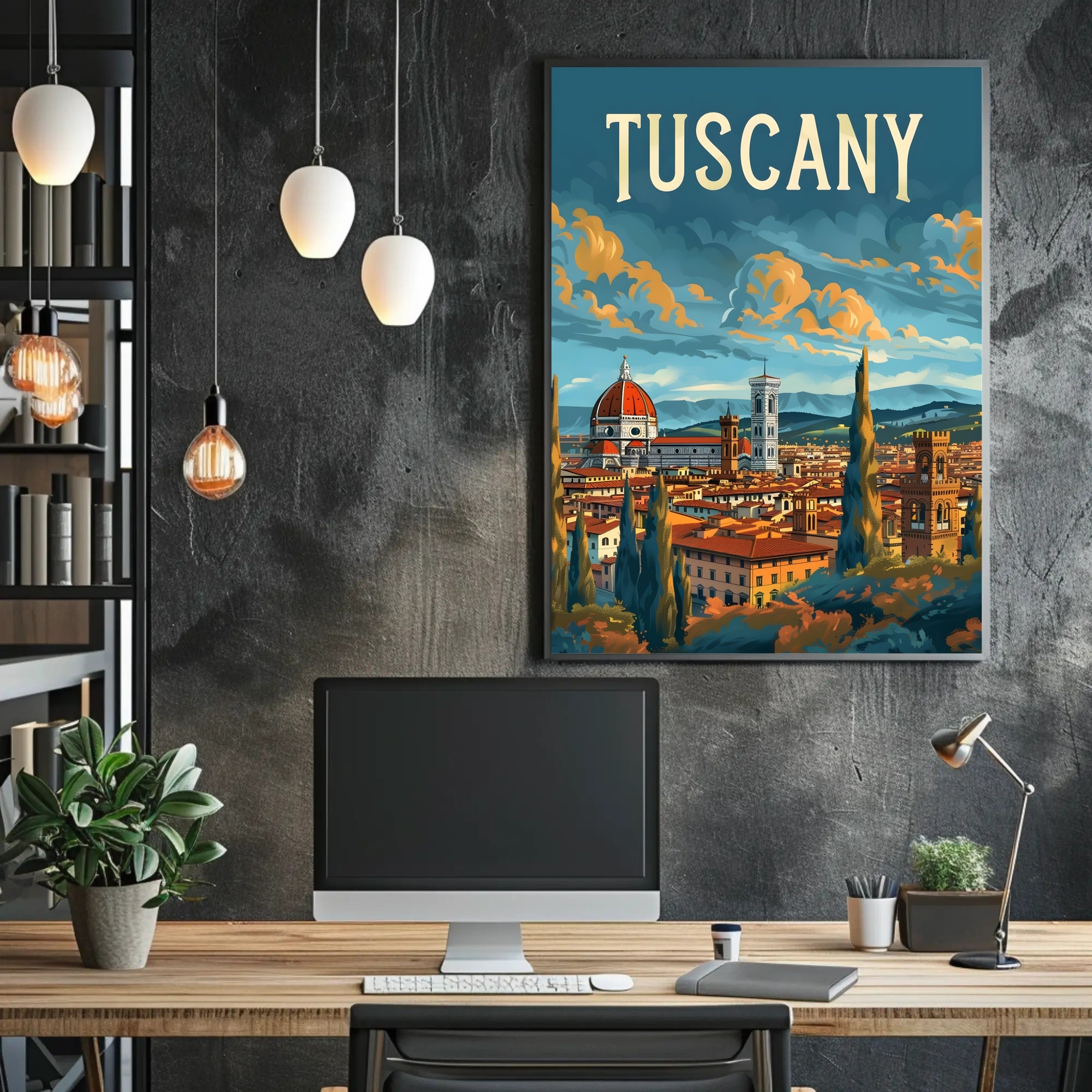 Scenic Tuscany Poster