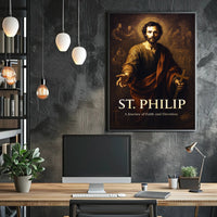 St. Philip A Journey of Faith Poster PosterGoat