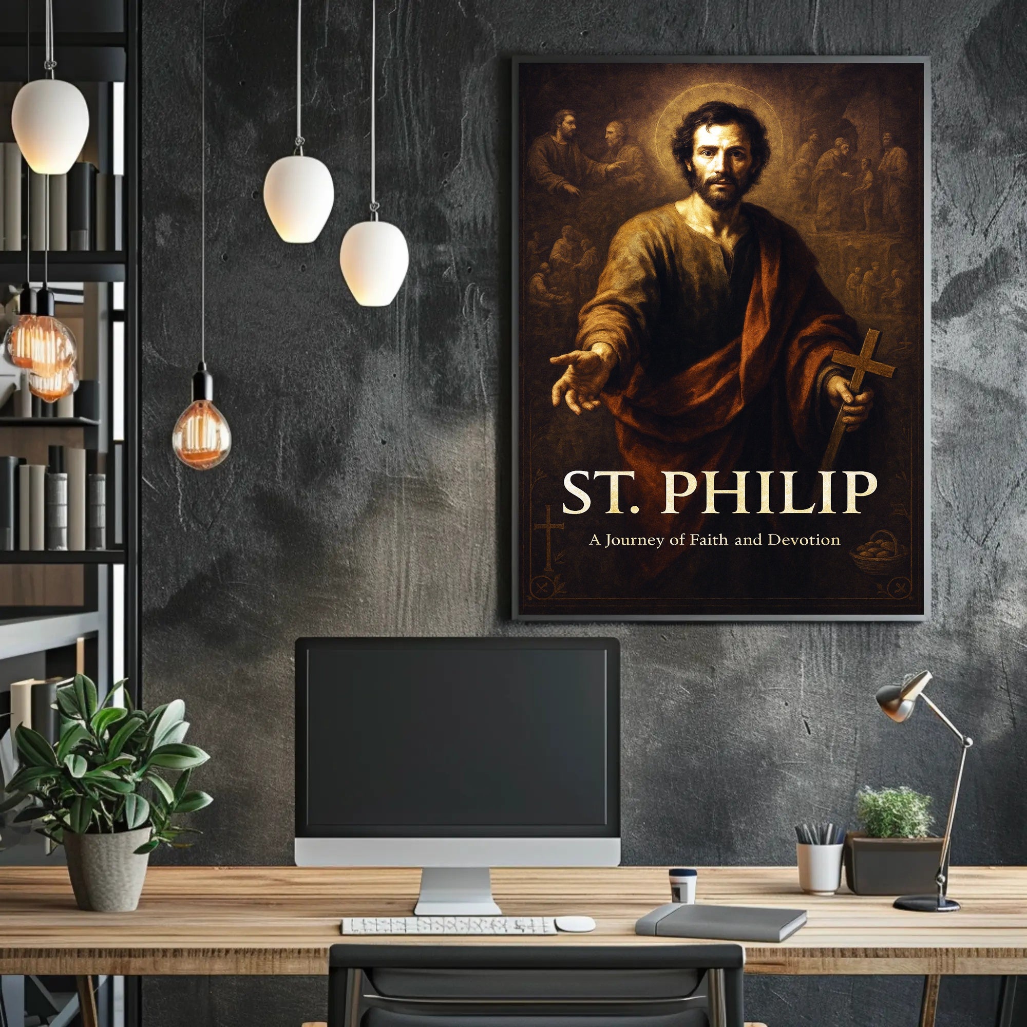 St. Philip A Journey of Faith Poster PosterGoat
