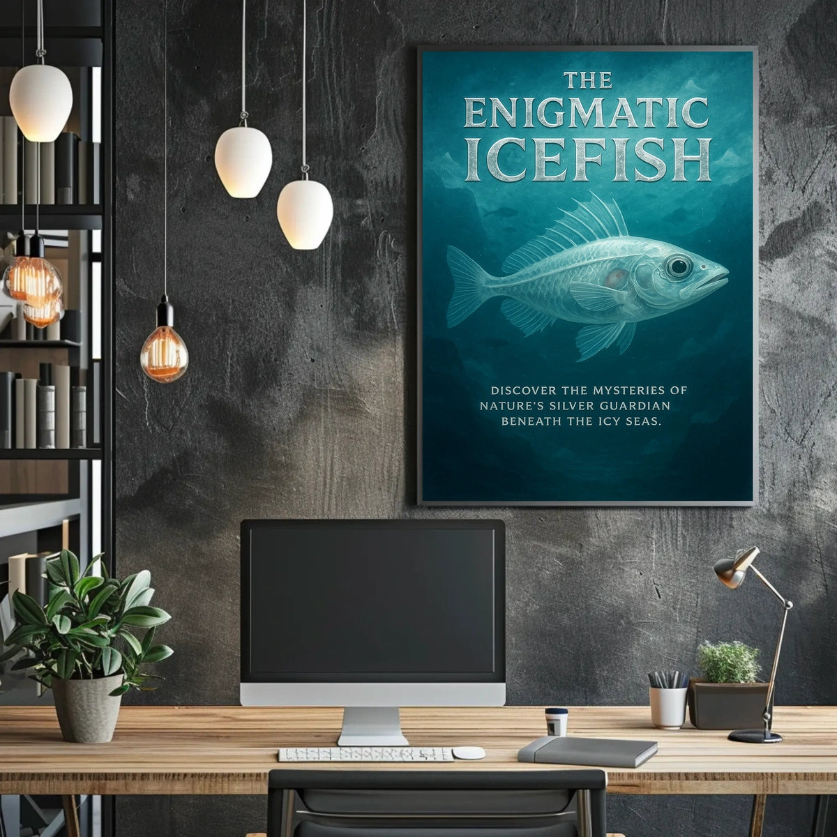 The Enigmatic Icefish Poster