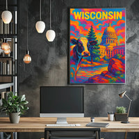 Wisconsin Vibrance Poster