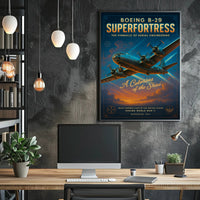 Boeing B-29 Superfortress Poster