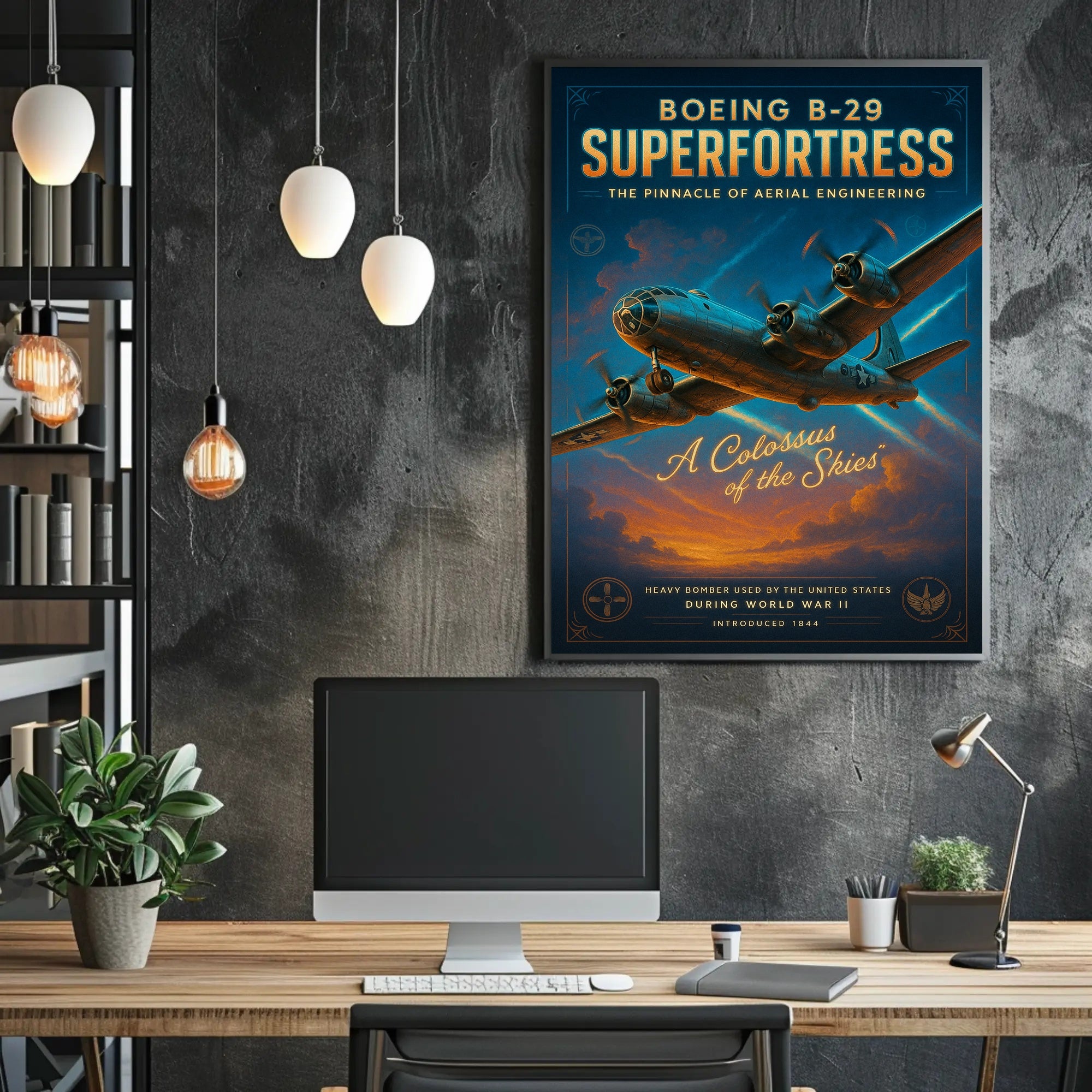 Boeing B-29 Superfortress Poster