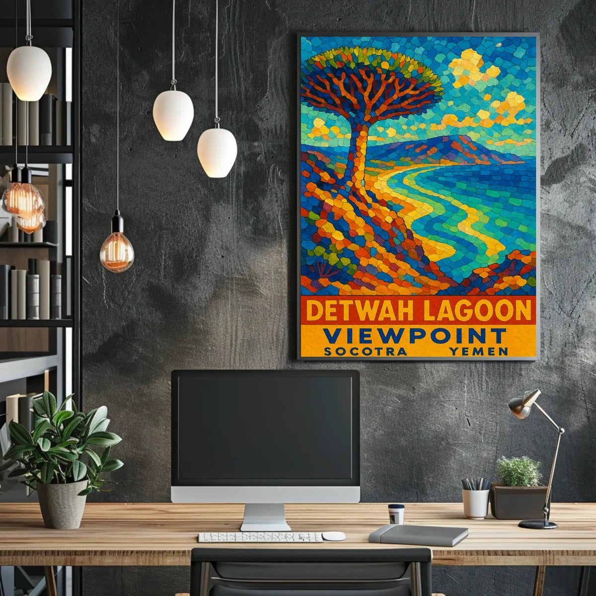 Detwah Lagoon Viewpoint Poster