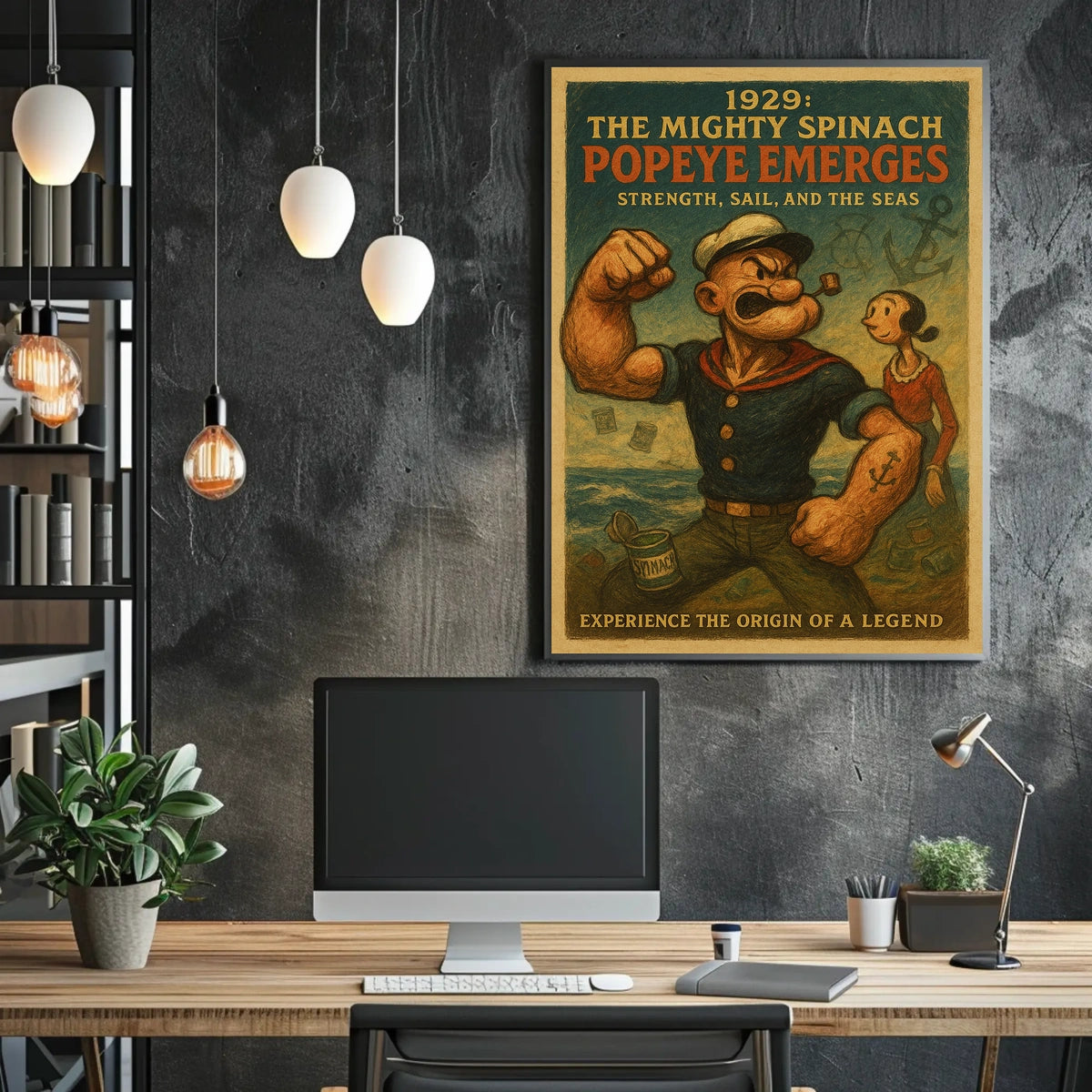Popeye 1929 Art Poster POP-86