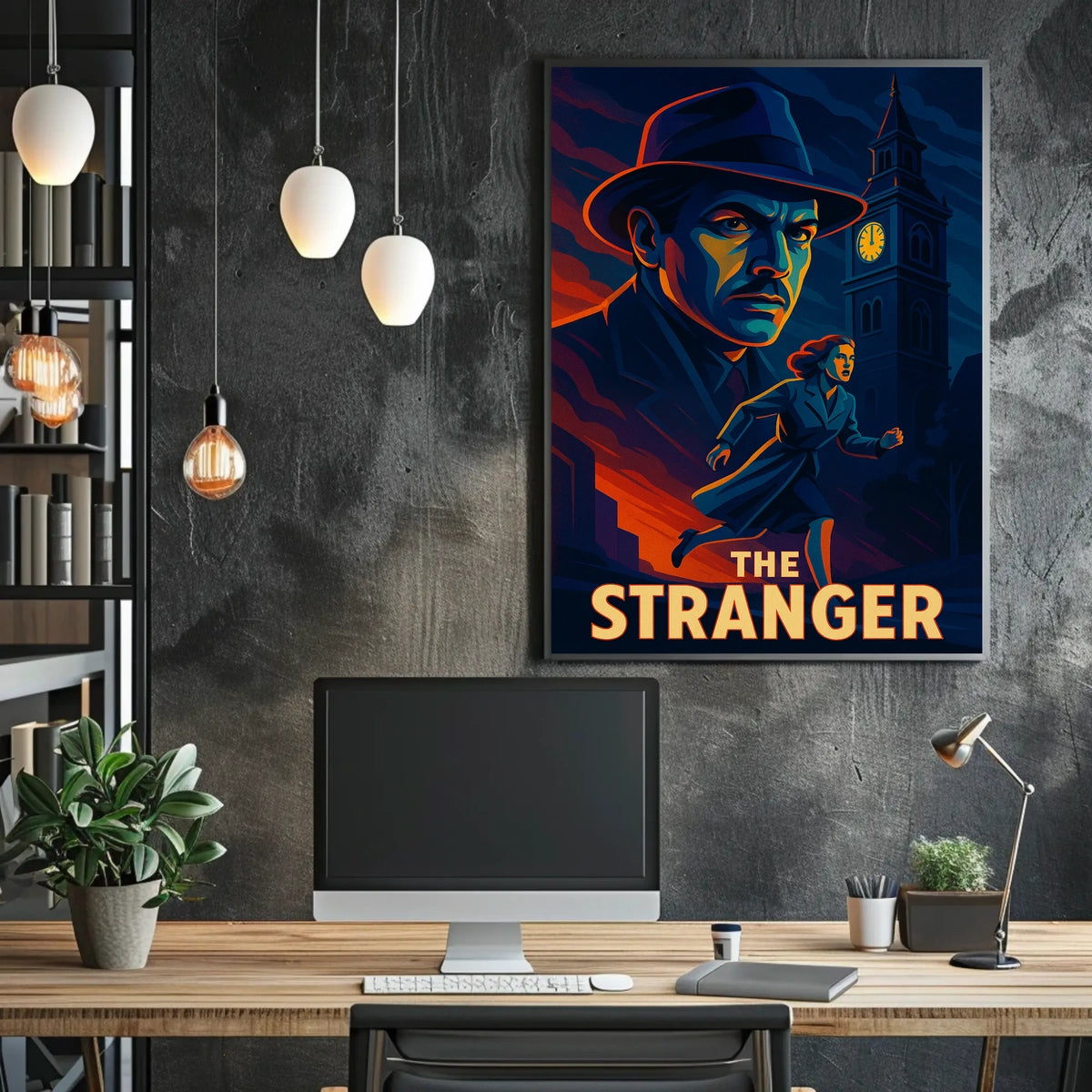Albert Camus Stranger Photography Realism Wanderlust Poster