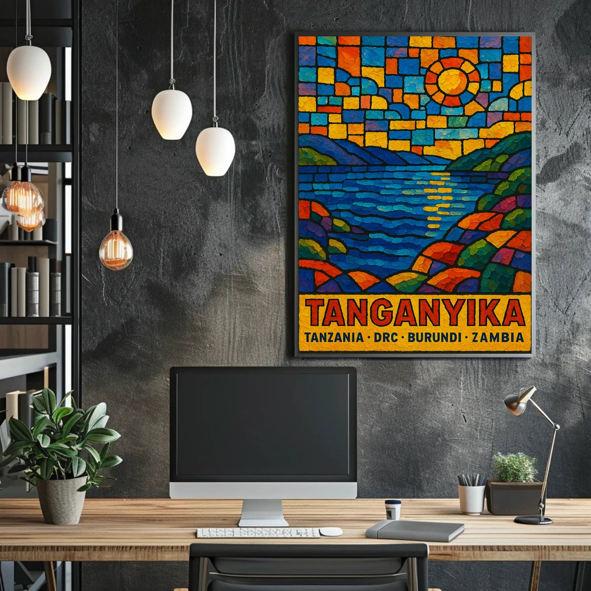 Tanganyika A Vibrant Tribute Poster