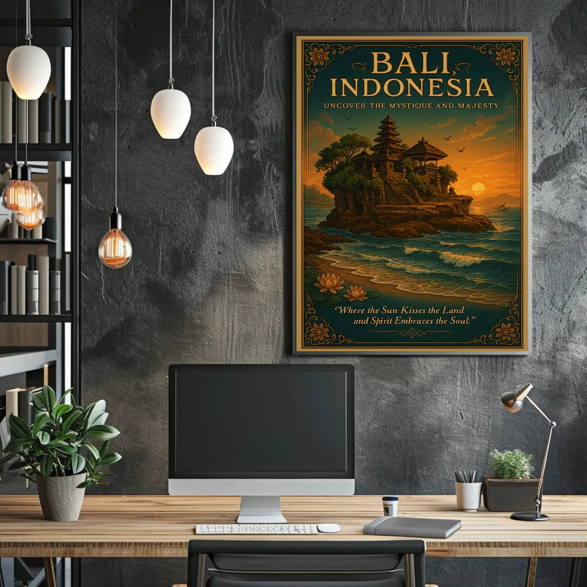 Bali, Indonesia Uncover the Mystique and Majesty Poster
