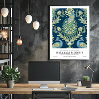 William Morris Cotton Prints Exhibition Poster