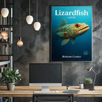 Lizardfish Poster PosterGoat