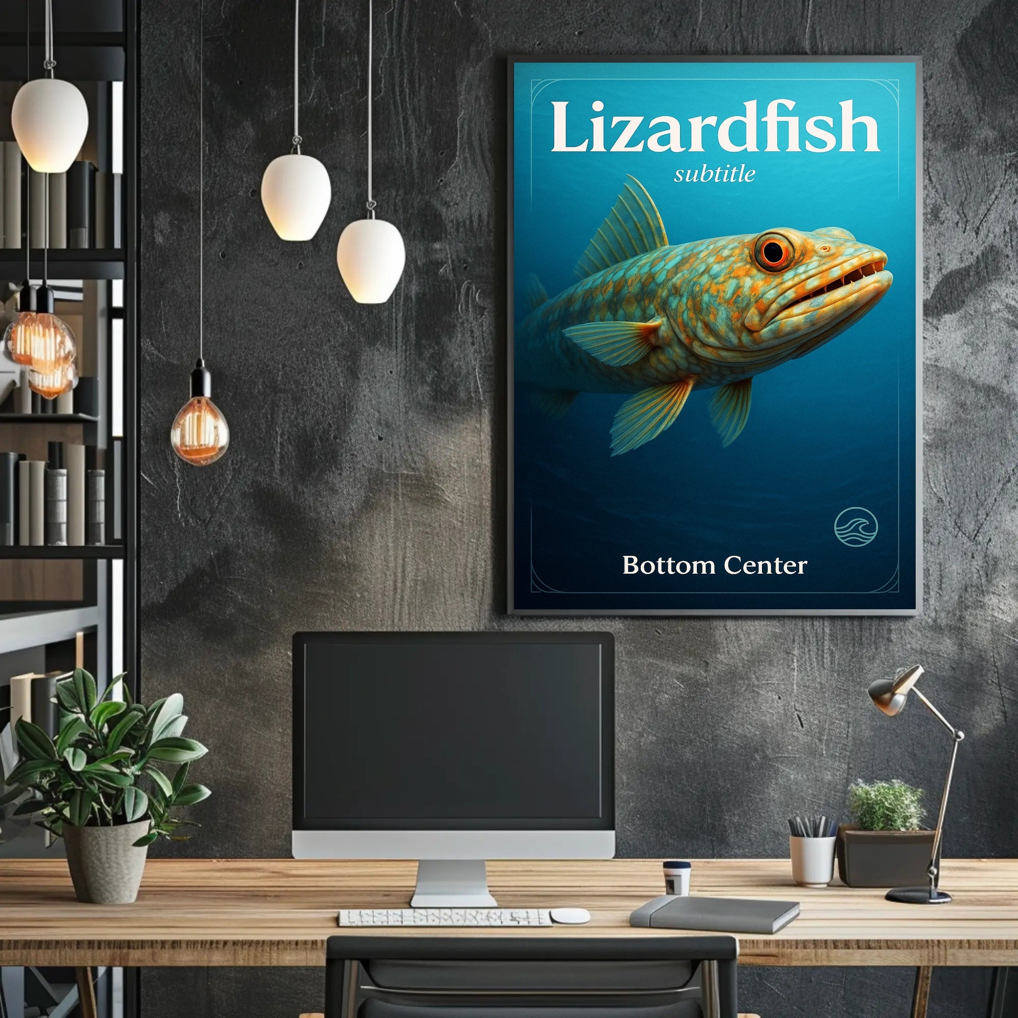 Lizardfish Poster PosterGoat