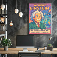 Albert Einstein The Theory Of Poster