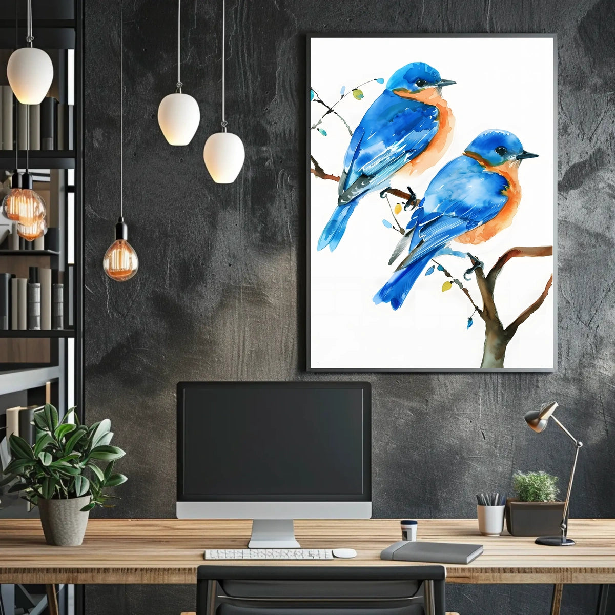 Bluebird Serenity Poster