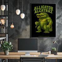 Alligator Alcatraz Poster PosterGoat