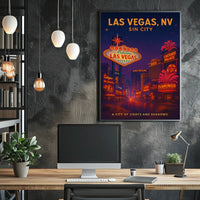 Las Vegas Sin City Poster